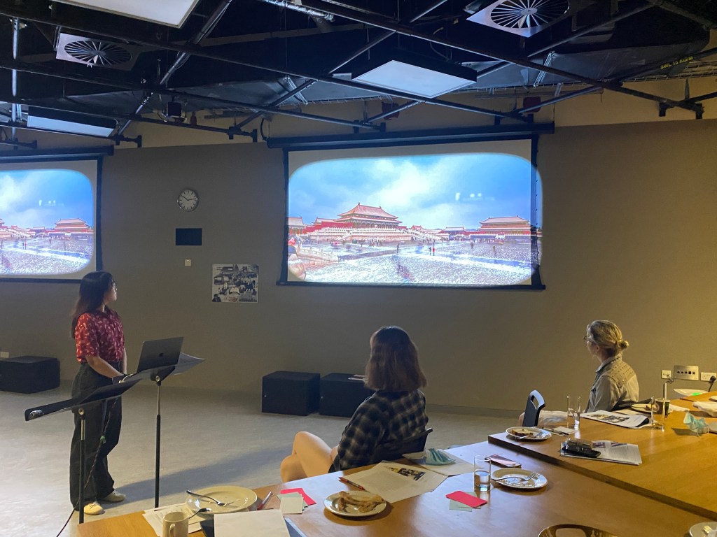 Screening, photo by Professor Gwyneth Bravo.