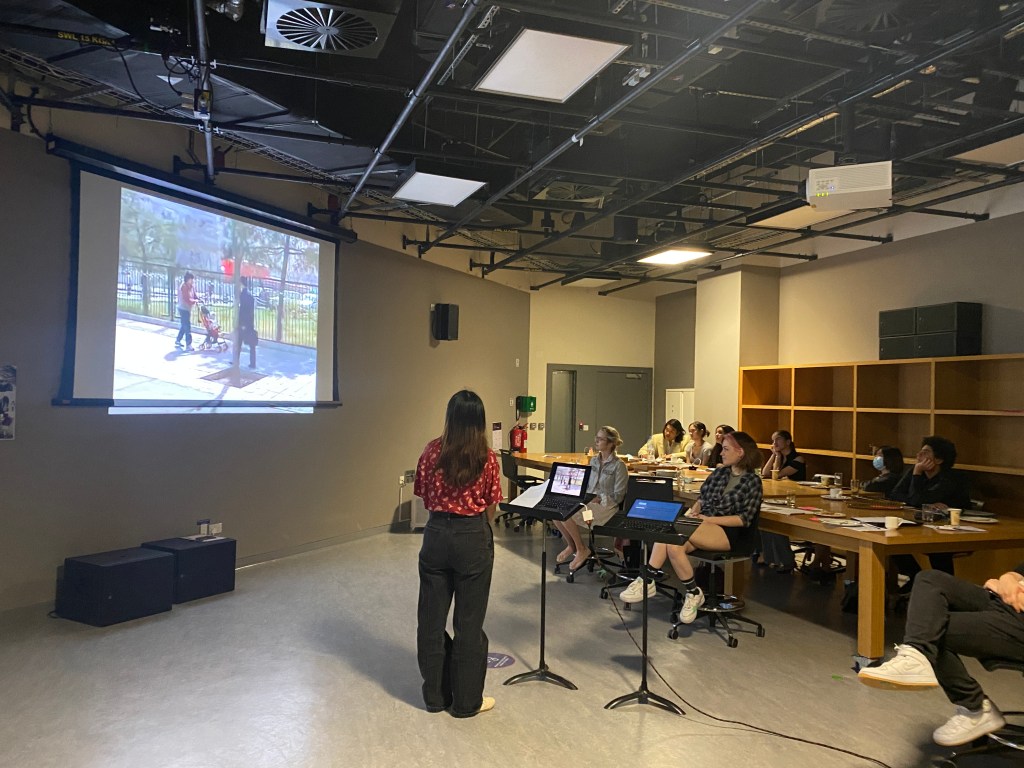 Screening, photo by Professor Gwyneth Bravo.